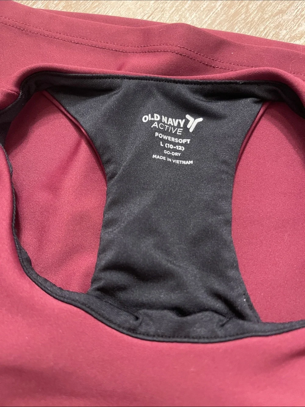 ON youth cropped active top 10/12 Powersoft